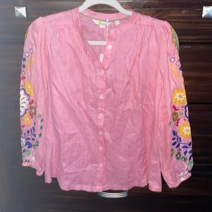 Pink shirt (linen type)